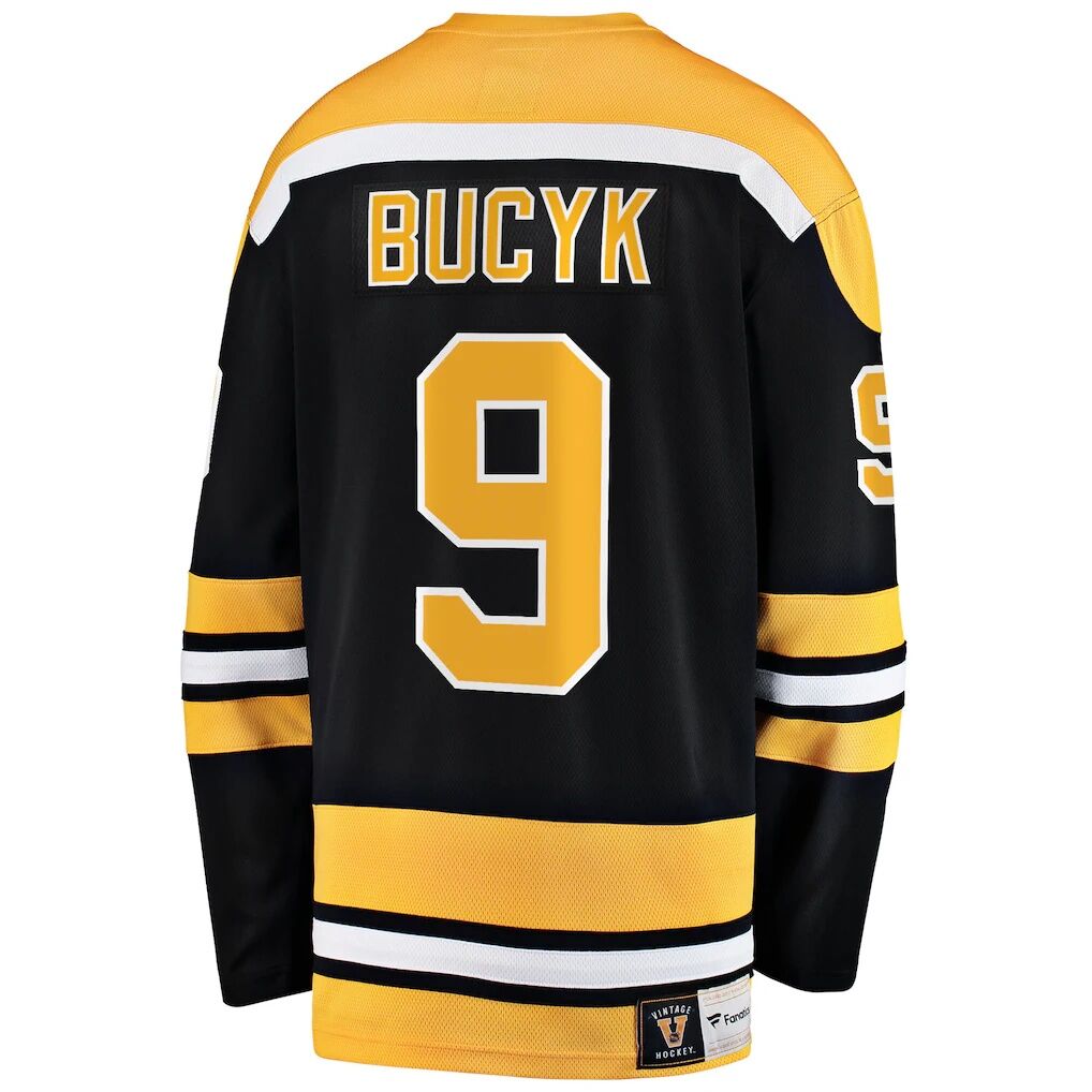 John Bucyk Boston Bruins Fashion7 Premier Breakaway Retired Player Jersey
