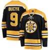 John Bucyk Boston Bruins Fashion7 Premier Breakaway Retired Player Jersey - Black - Front View