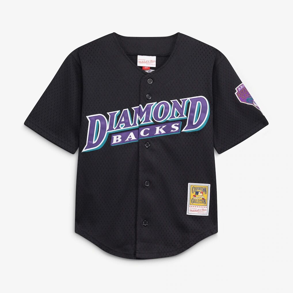 Randy Johnson Arizona Diamondbacks Mitchell & Ness Youth Cooperstown Collection Mesh Batting Practice Jersey