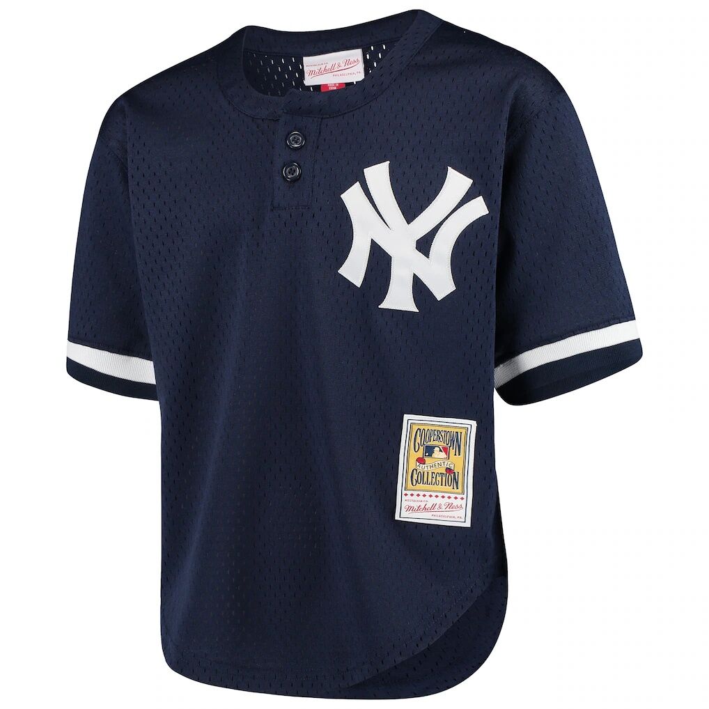 Mariano Rivera New York Yankees Mitchell & Ness Youth Cooperstown Collection Mesh Batting Practice Jersey