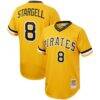 Willie Stargell Pittsburgh Pirates Mitchell & Ness Cooperstown Collection Authentic Jersey - Gold - Front View