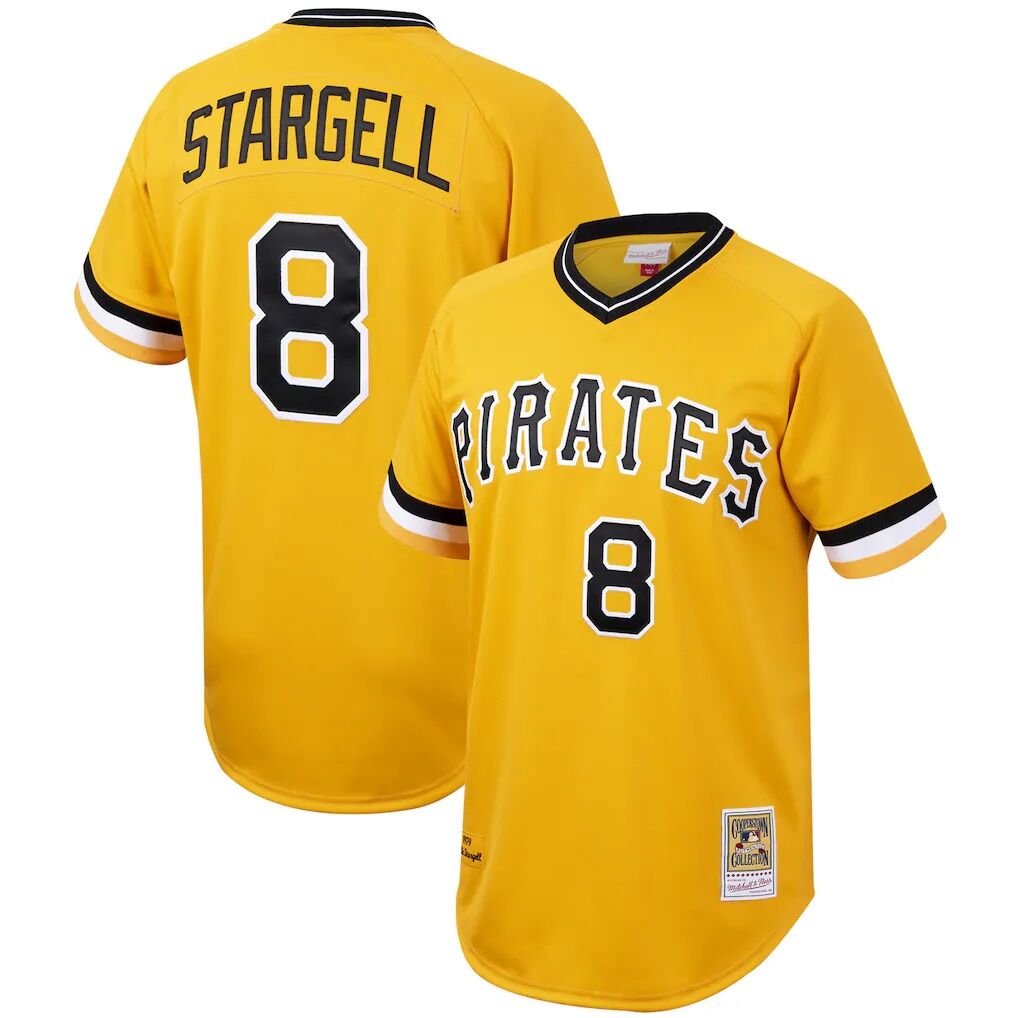Willie Stargell Pittsburgh Pirates Mitchell & Ness Cooperstown Collection Authentic Jersey