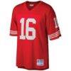Joe Montana San Francisco 49ers Mitchell & Ness Big & Tall 1990 Retired Player Replica Jersey - - Side View