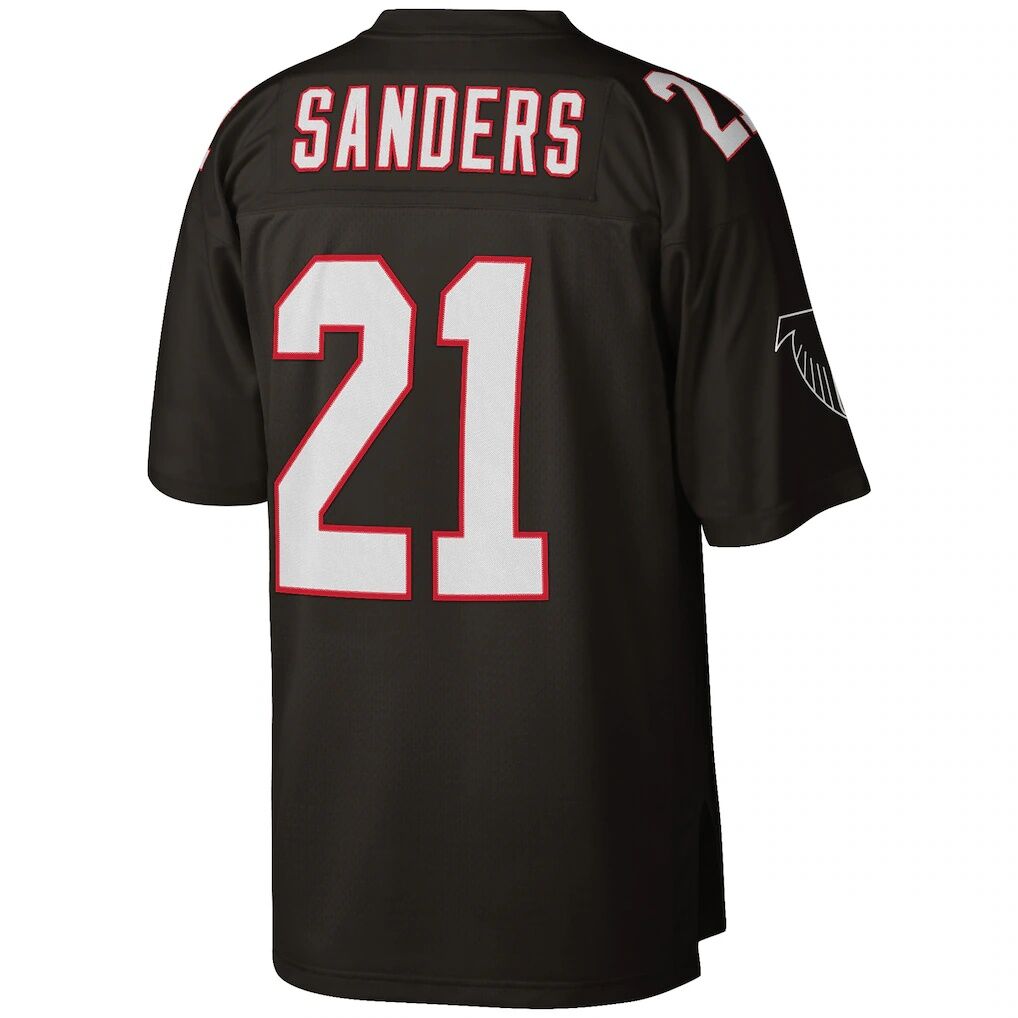 Deion Sanders Atlanta Falcons Mitchell & Ness Big & Tall 1992 Retired Player Replica Jersey