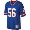 Lawrence Taylor New York Giants Mitchell & Ness Big & Tall 1986 Retired Player Replica Jersey - - Side View