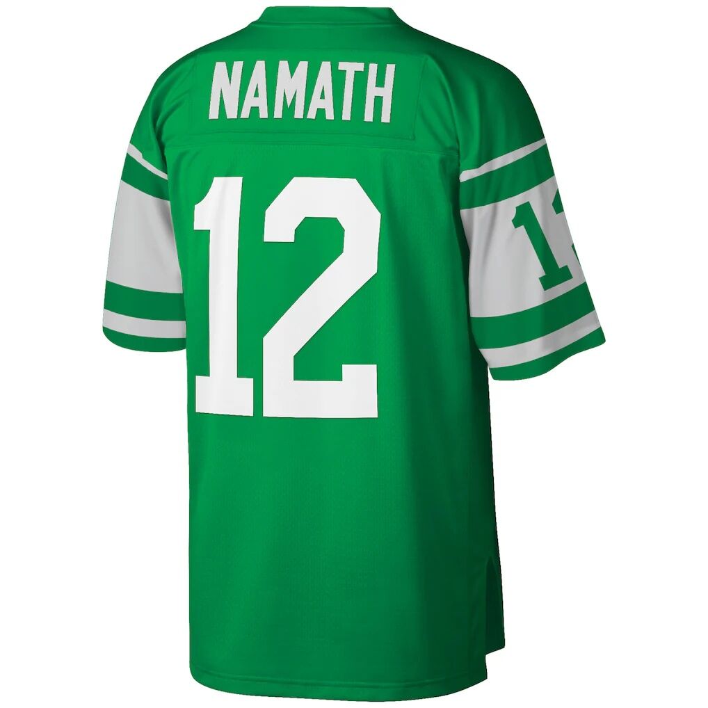 Joe Namath New York Jets Mitchell & Ness Big & Tall 1968 Retired Player Replica Jersey