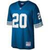 Barry Sanders Detroit Lions Mitchell & Ness Big & Tall 1996 Retired Player Replica Jersey - Blue - Side View