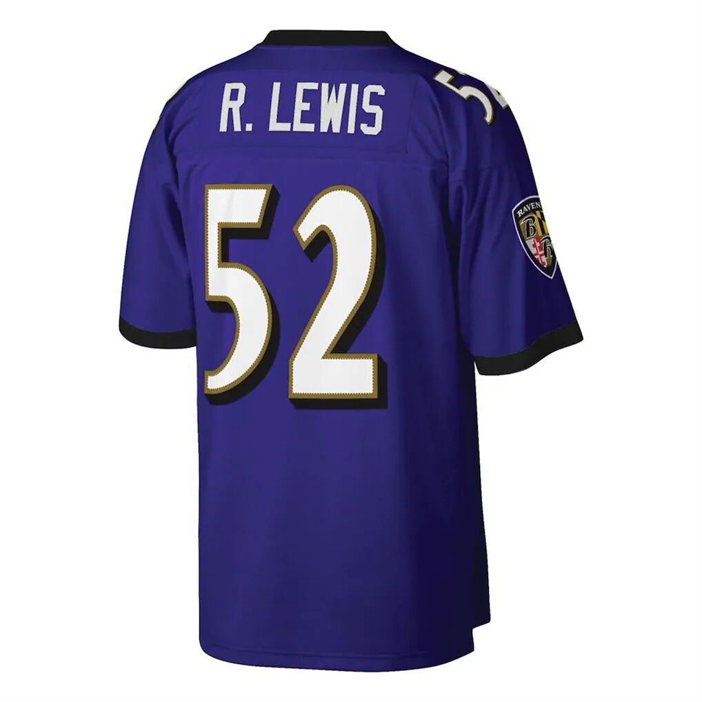 Ray Lewis Baltimore Ravens Mitchell & Ness Big & Tall 2000 Retired Player Replica Jersey