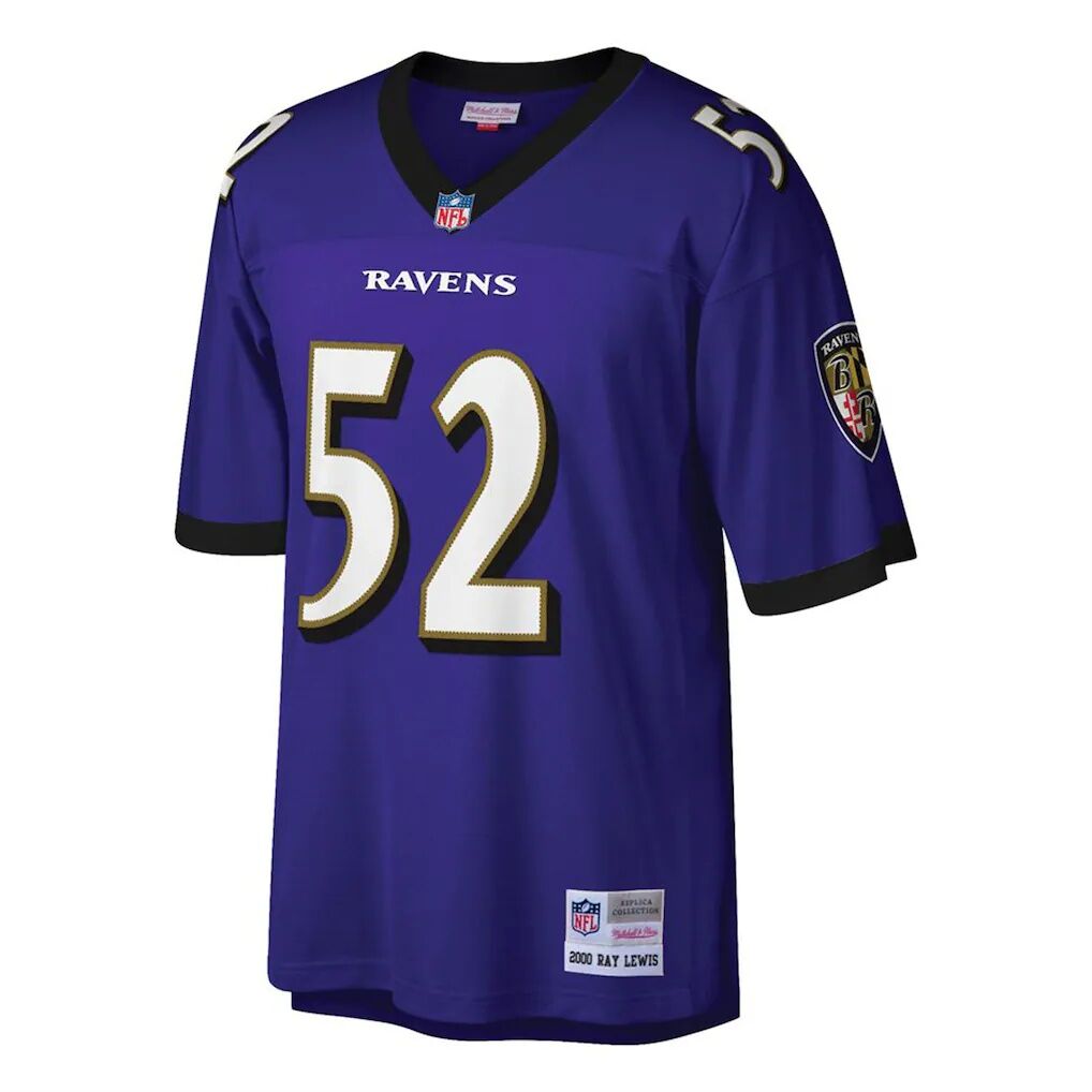Ray Lewis Baltimore Ravens Mitchell & Ness Big & Tall 2000 Retired Player Replica Jersey
