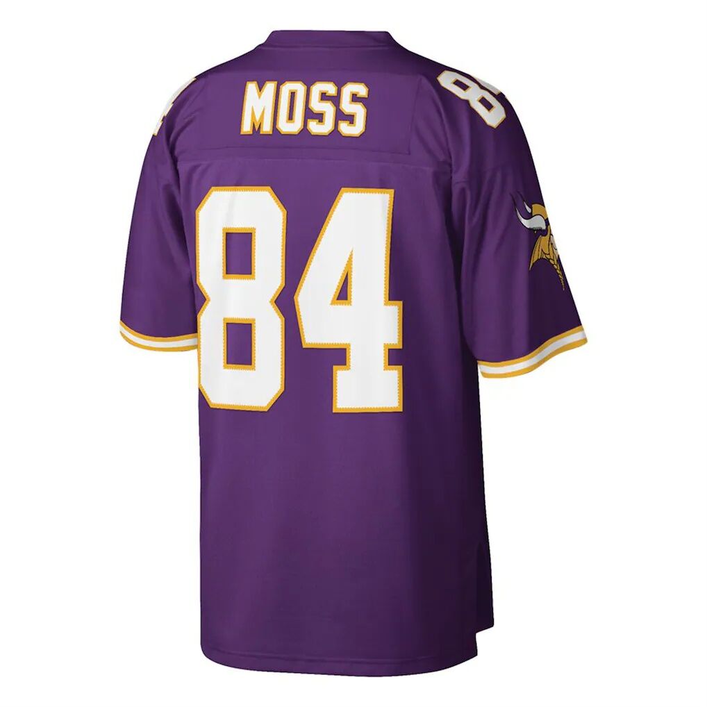 Randy Moss Minnesota Vikings Mitchell & Ness Big & Tall 1998 Retired Player Replica Jersey