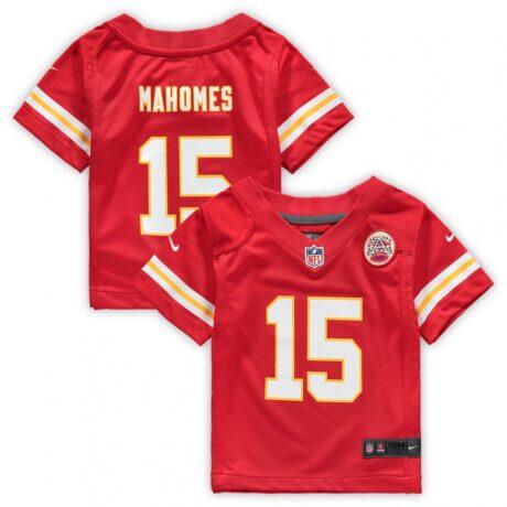 Patrick Mahomes Kansas City Chiefs Nike Infant Team Player Game Jersey - Red - Front View