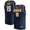 Nikola Jokic Denver Nuggets Fashion7 Youth Fast Break Replica Jersey Blue - - Front View