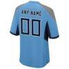 Tennessee Titans Nike Youth Alternate Custom Game Jersey - - Detail View