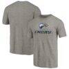 Emory Eagles Classic Primary Tri-Blend T-Shirt - Gray - Front View