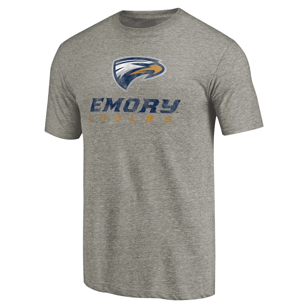 Emory Eagles Classic Primary Tri-Blend T-Shirt