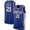 Joel Embiid Philadelphia 76ers Nike 2019/2020 Swingman Jersey - Icon Edition - - Front View
