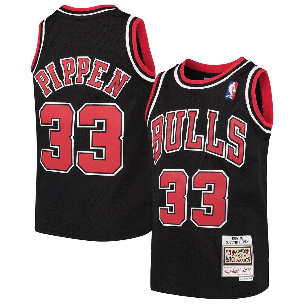 Scottie Pippen Chicago Bulls Mitchell & Ness Youth Hardwood Classics Swingman Throwback Jersey