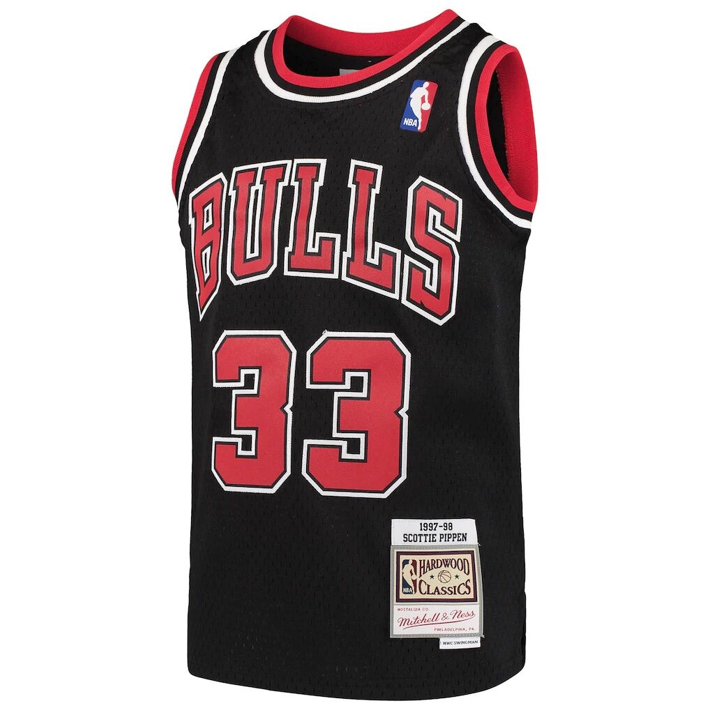 Scottie Pippen Chicago Bulls Mitchell & Ness Youth Hardwood Classics Swingman Throwback Jersey