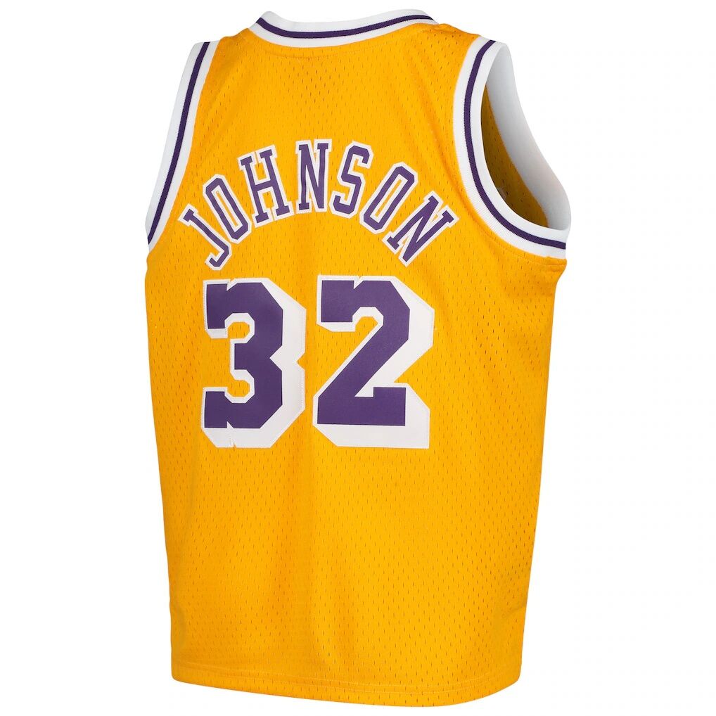 Magic Johnson Los Angeles Lakers Mitchell & Ness Youth Swingman Throwback Jersey