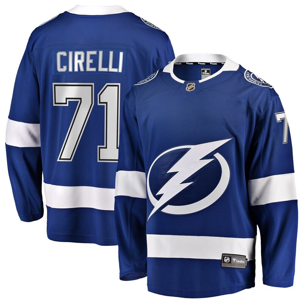 Anthony Cirelli Tampa Bay Lightning Fashion7 Home Breakaway Player Jersey