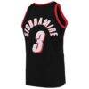 Damon Stoudamire Portland Trail Blazers Mitchell & Ness 1999/00 Hardwood Classics Swingman Jersey - Black - Detail View