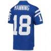 Peyton Manning Indianapolis Colts Mitchell & Ness Youth 1998 Legacy Retired Player Jersey - - Detail View