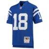 Peyton Manning Indianapolis Colts Mitchell & Ness Youth 1998 Legacy Retired Player Jersey - - Side View