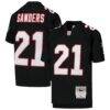 Deion Sanders Atlanta Falcons Mitchell & Ness Youth 1992 Legacy Retired Player Jersey - Black - Front View