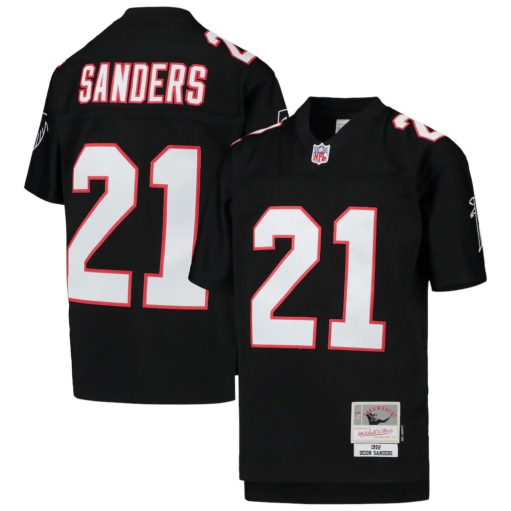 Deion Sanders Atlanta Falcons Mitchell & Ness Youth 1992 Legacy Retired Player Jersey