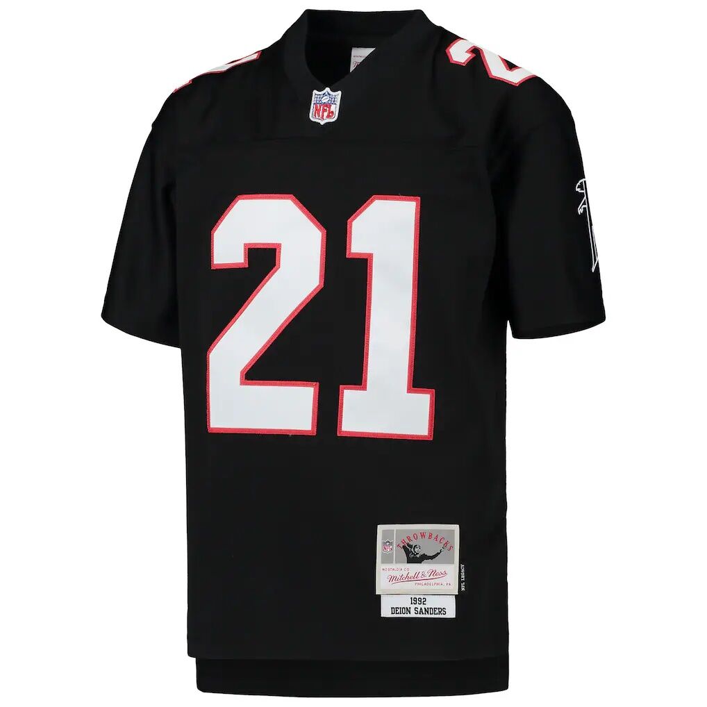 Deion Sanders Atlanta Falcons Mitchell & Ness Youth 1992 Legacy Retired Player Jersey