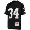 Bo Jackson Las Vegas Raiders Mitchell & Ness Youth 1988 Legacy Retired Player Jersey - Black - Side View