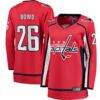 Nic Dowd Washington Capitals Fashion7 Women's Home Breakaway Player Jersey - Red - Front View