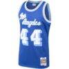 Jerry West Los Angeles Lakers Mitchell & Ness Hardwood Classics Swingman Jersey - - Side View