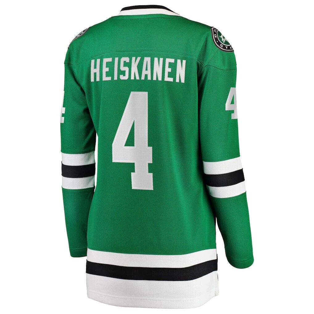 Miro Heiskanen Dallas Stars Fashion7 Women's Home Breakaway Player Jersey - Kelly Green