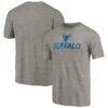 Buffalo Bulls Classic Primary Tri-Blend T-Shirt - Gray - Front View