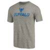 Buffalo Bulls Classic Primary Tri-Blend T-Shirt - Gray - Side View