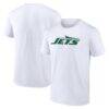New York Jets Primary Logo T-Shirt - White - Front View