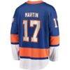 Matt Martin New York Islanders Fashion7 Home Breakaway Player Jersey - - Detail View