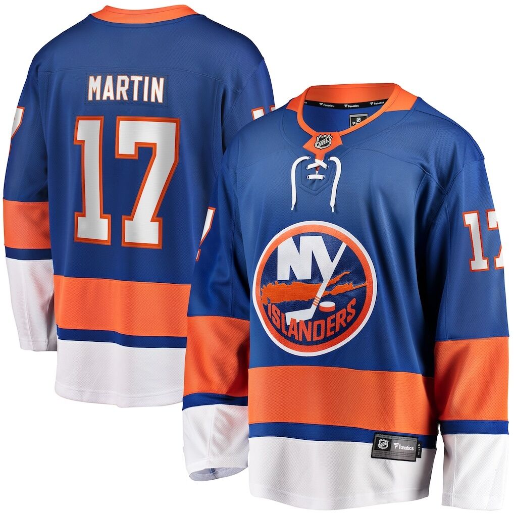 Matt Martin New York Islanders Fashion7 Home Breakaway Player Jersey - Royal
