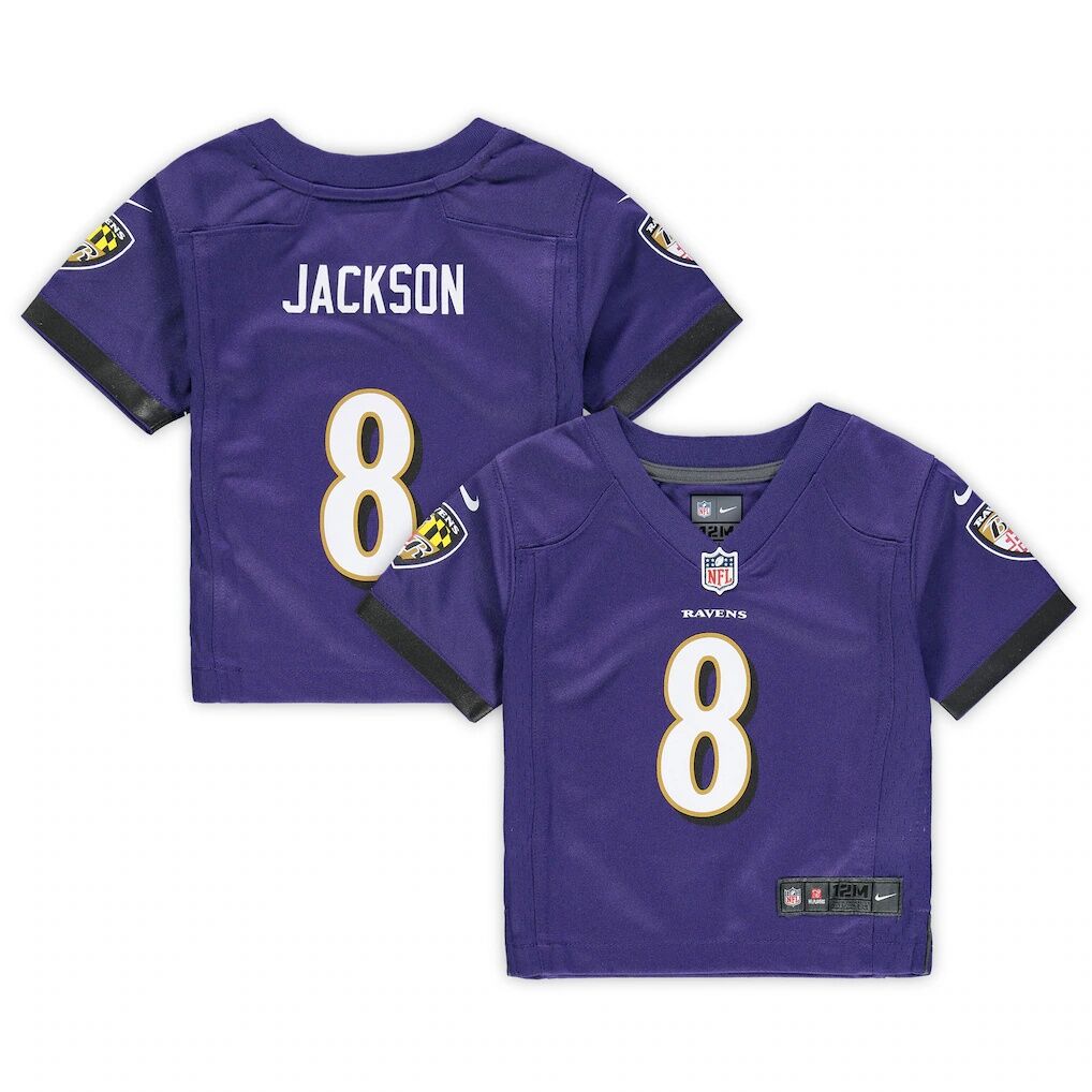 Lamar Jackson Baltimore Ravens Nike Infant Team  Player Game Jersey