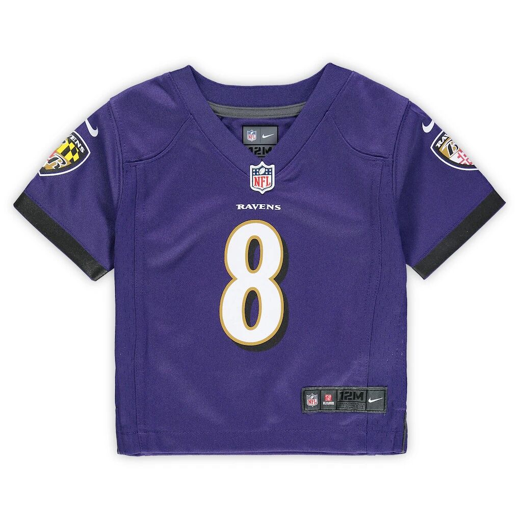 Lamar Jackson Baltimore Ravens Nike Infant Team  Player Game Jersey