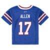 Josh Allen Buffalo Bills Nike Toddler Game Jersey - - Detail View