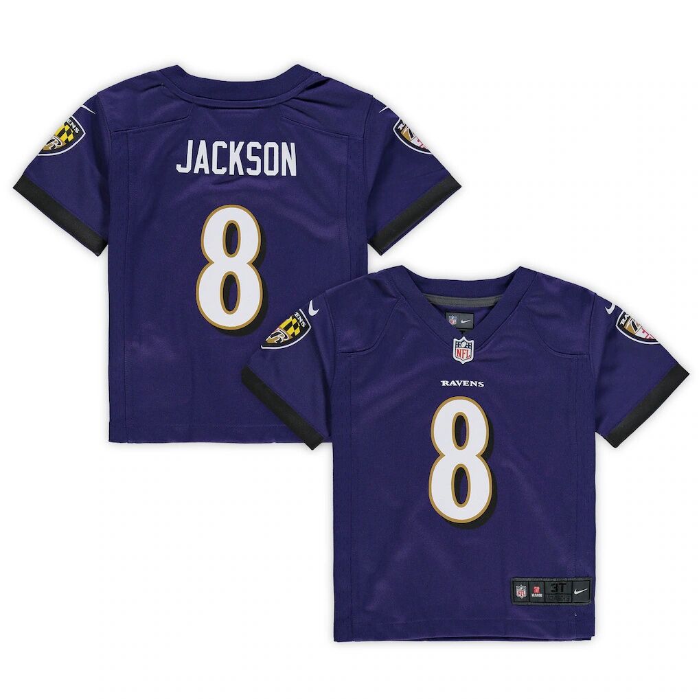 Lamar Jackson Baltimore Ravens Nike Toddler Game Jersey