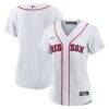 Boston Red Sox Nike Women's Home Replica Team Jersey - White - Front View