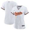 Baltimore Orioles Nike Women's Home Replica Team Jersey - White - Front View