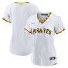 Pittsburgh Pirates Nike Women's Home Replica Team Jersey - White - Front View