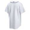 Detroit Tigers Nike Home Replica Team Jersey - White - Detail View