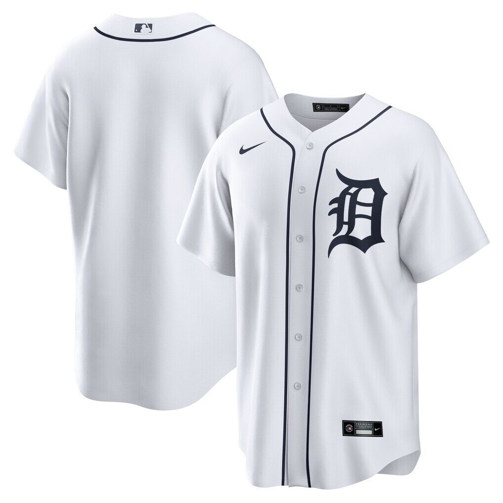 Detroit Tigers Nike Home Replica Team Jersey