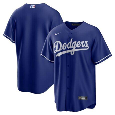 Los Angeles Dodgers Nike Alternate Replica Team Jersey - - Front View