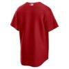 St. Louis Cardinals Nike Alternate Replica Team Jersey - Red - Detail View
